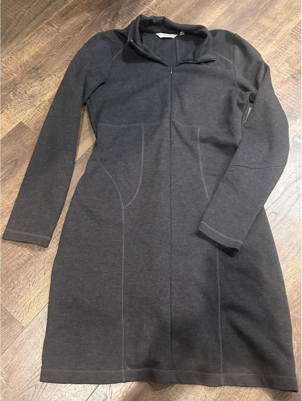 Athleta Women's Grey and Brown Dress